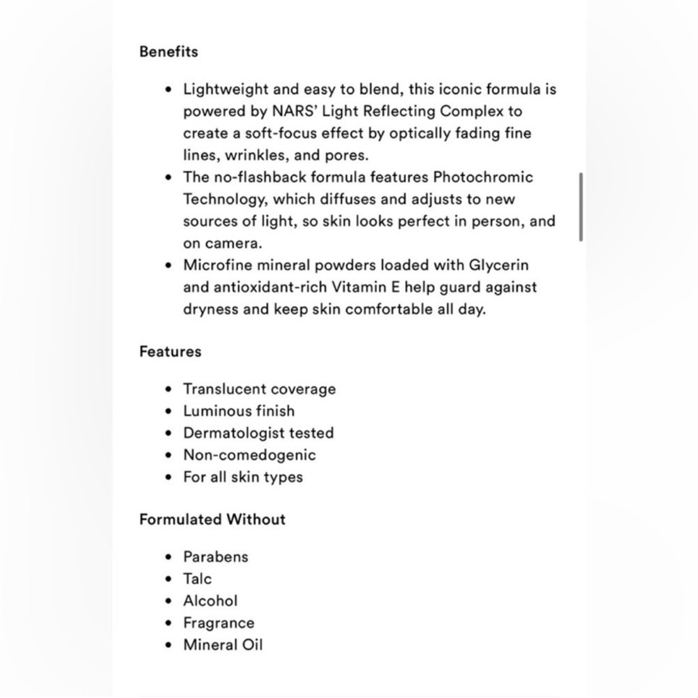 $8 🌙 NARS Lighg Reflecting Translucent Setting Powder 🆕 - Picture 4 of 4